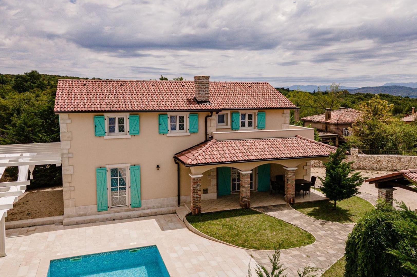 Luxury Villa Kras Dobrinj Exterior foto