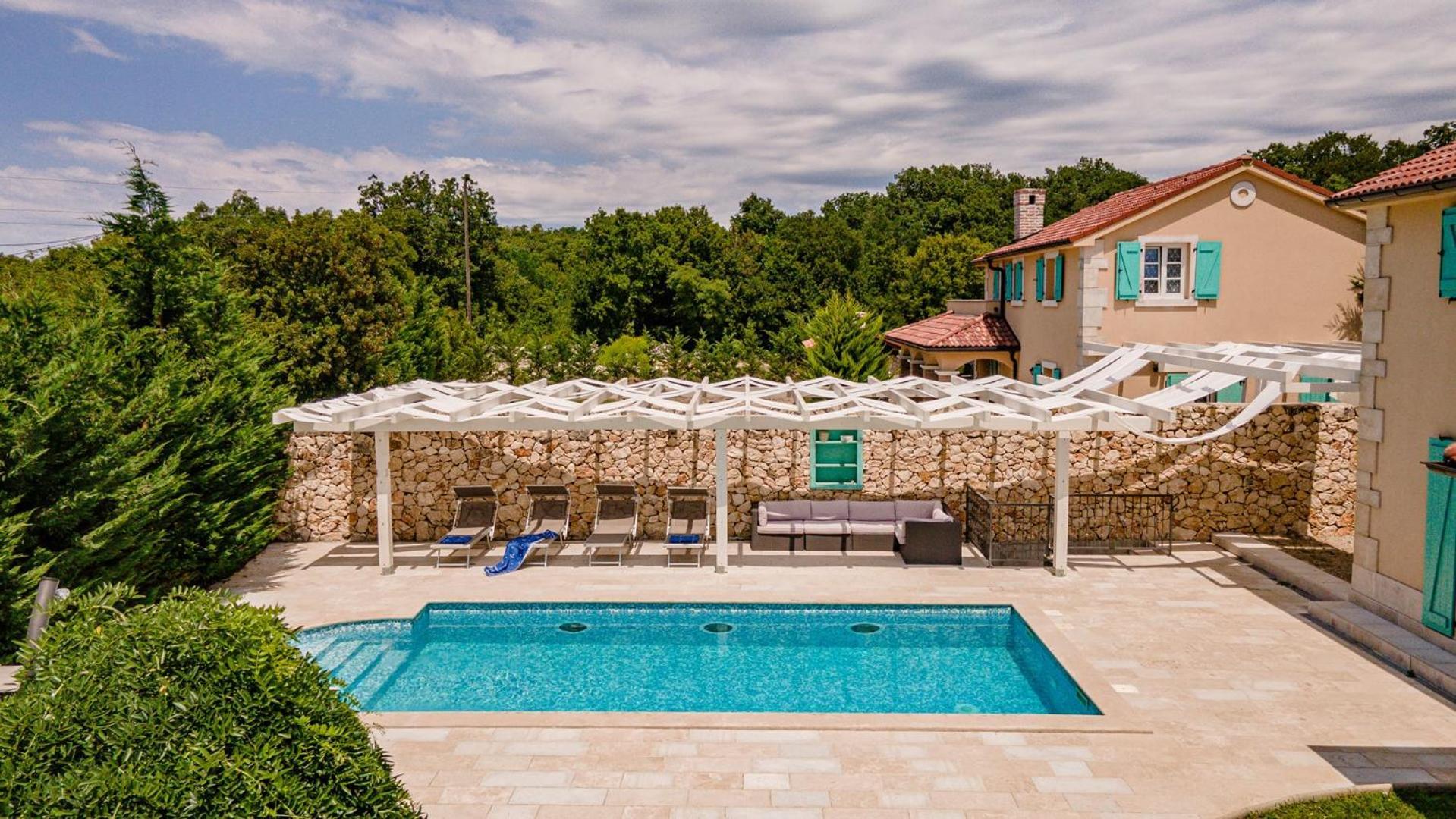 Luxury Villa Kras Dobrinj Exterior foto